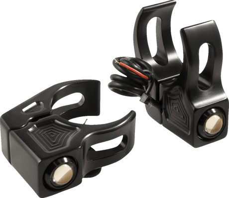 JOKER MACHINE Turn Signal - 39 mm - Amber - Black 05-220-1
