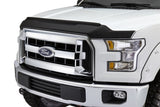 AVS 09-14 Ford F-150 Aeroskin II Textured Low Profile Hood Shield - Black 436001