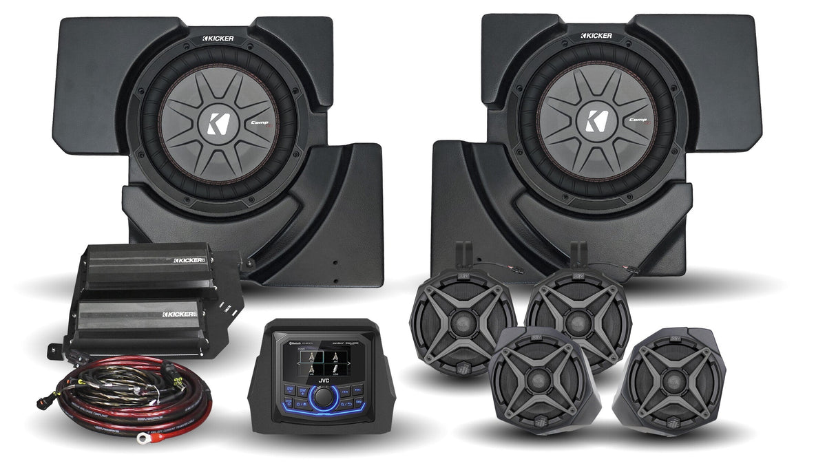 SSV WORKS 6 Speaker Plug And Play Kit With Jvc Mr1 Receiver Can X32-6A1