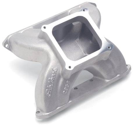 Edelbrock Manifold SBC Victor Spider Glidden 18 Deg Heads Dominator Flange 2858