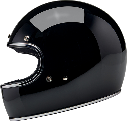 BILTWELL Gringo Helmet - Gloss Black - Large 1002-101-504