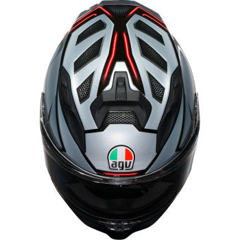 AGV Hlmt K7 Jaeger Bk/Sv Lg 2118399004-005-L