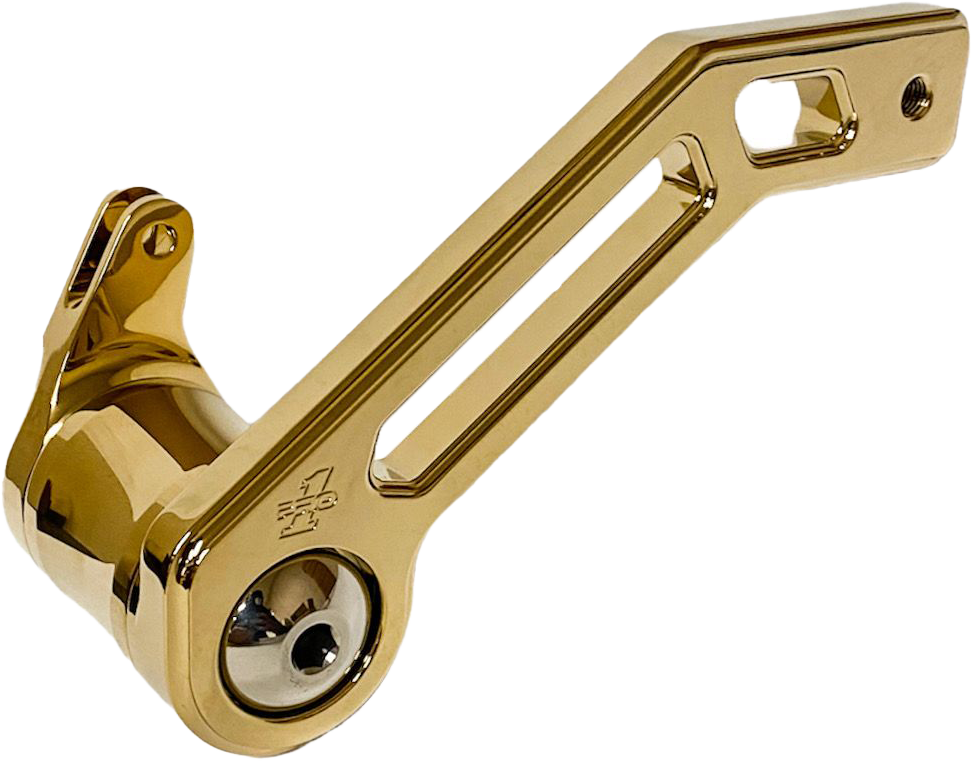 PRO ONE T-Rex Shorty Brake Arm Gold `08-13 Touring 500772TIN