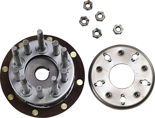 DRAG SPECIALTIES Complete 5 Stud Hub 17-0100A-BX-LB2