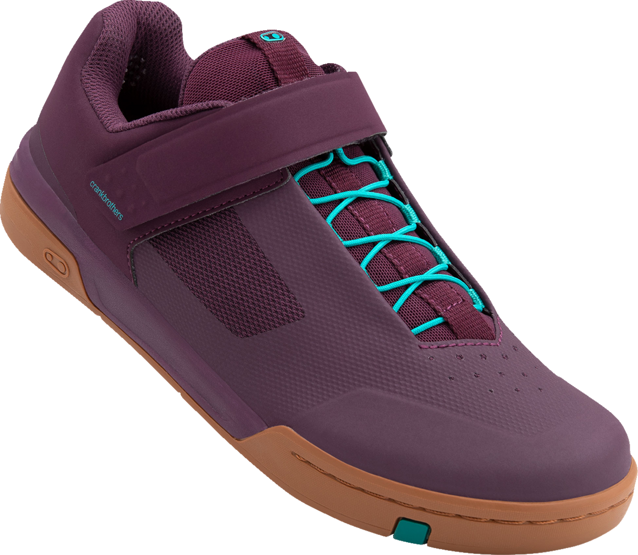 CRANKBROTHERS Stamp Speedlace Shoes - Purple/Teal Blue - US 8 STS29546A080