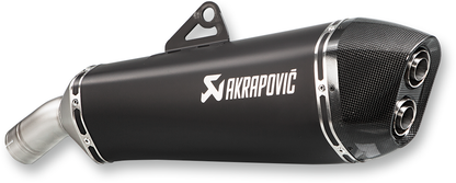 AKRAPOVIC Muffler - Black - Titanium F800GT /R 2009-2019  S-B8SO7-HZAABL 1811-3291