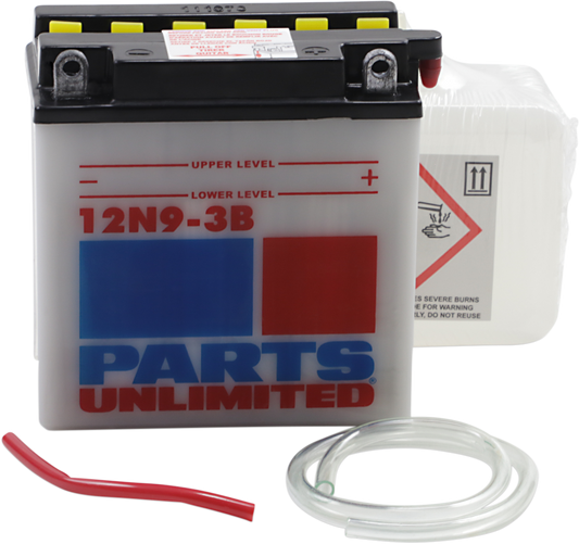 Parts Unlimited Battery - 12n9-3b 12n9-3b-Fp