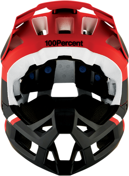 100% Trajecta Helmet - Fidlock - Cargo - Fluo Red - Medium 80003-00010