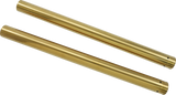 CUSTOM CYCLE ENGINEERING Fork Tubes - Gold - 49 mm - 23.875" 710017