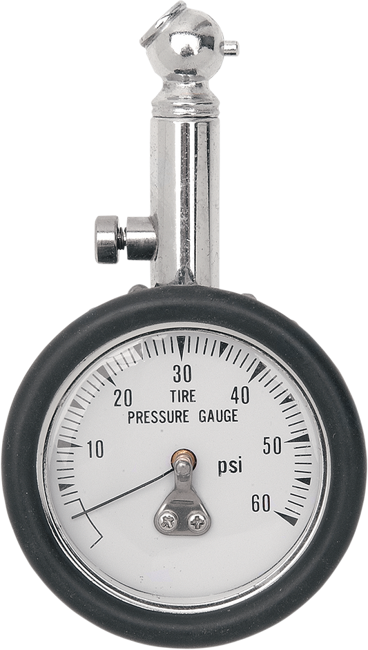 DRAG SPECIALTIES Gauge - Pressure - 60PSI - 45 Degrees DS181211-1BCSC2