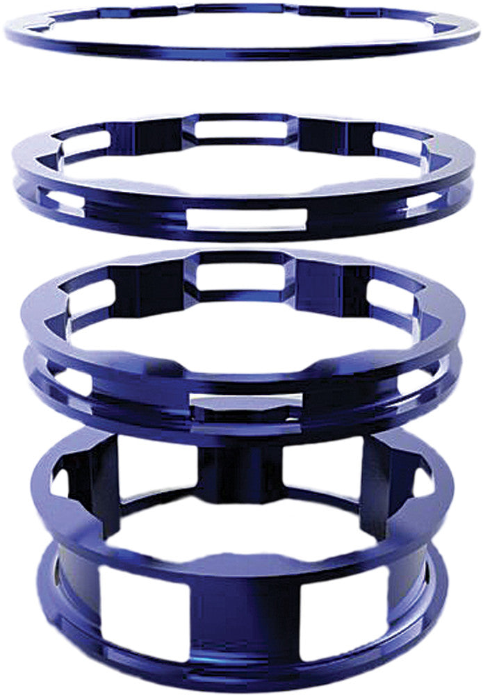 BOX Zero 1" Headset Spacers 10 5 3 1(2pcs)Mm BX-SS13001KT-BL
