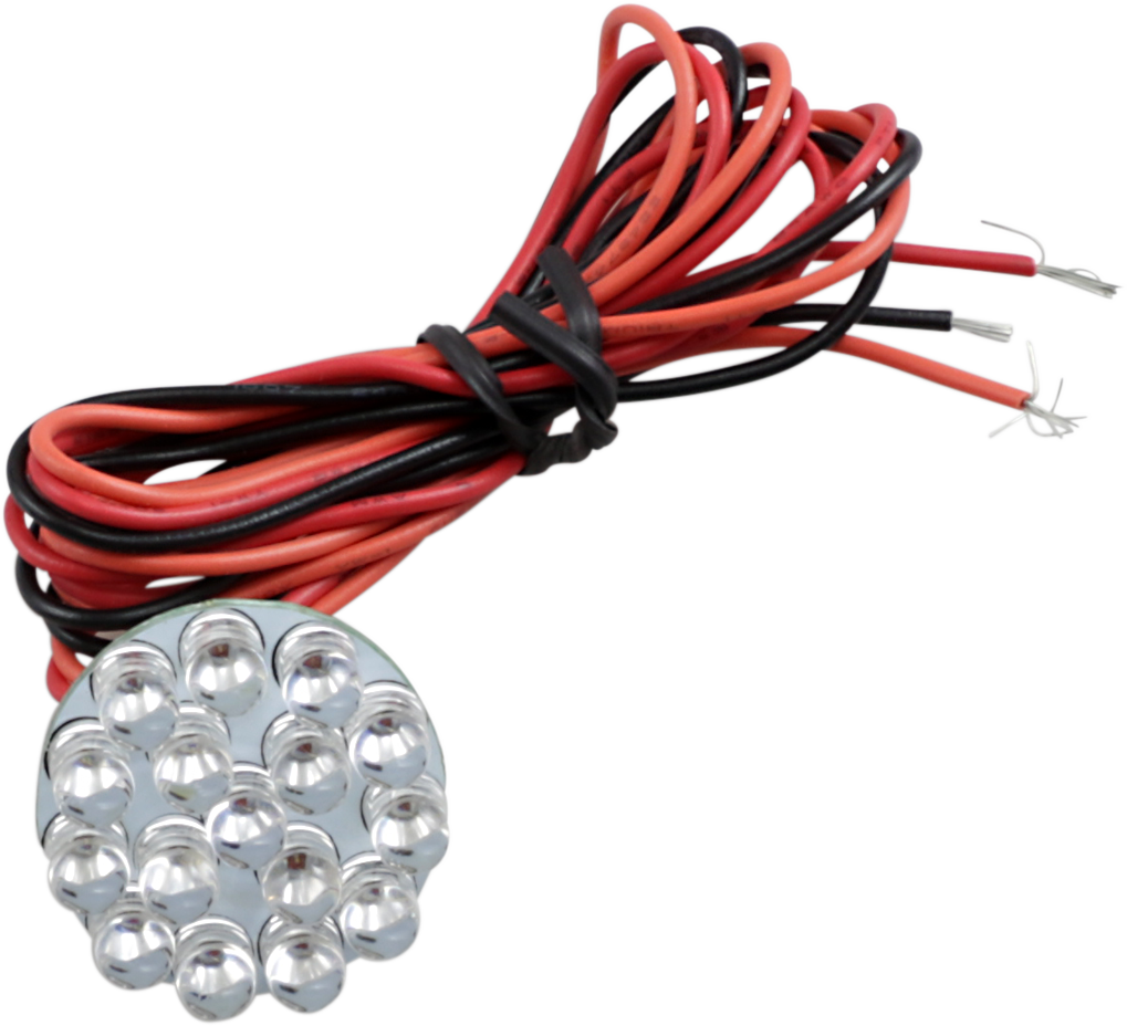 CUSTOM DYNAMICS 1" Universal LED Cluster - Red GEN-100-R