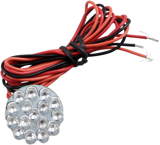 CUSTOM DYNAMICS 1" Universal LED Cluster - Red GEN-100-R