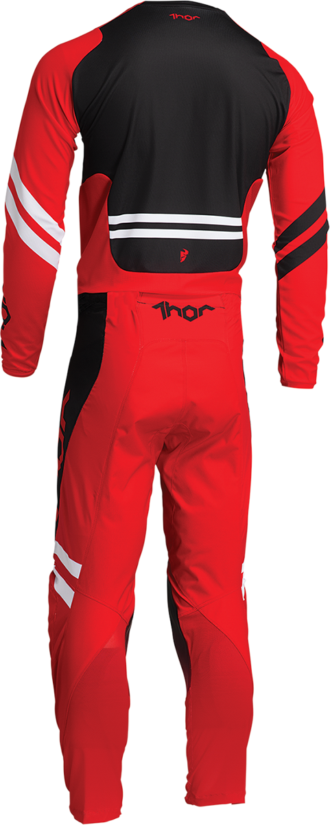 THOR Youth Pulse Cube Pants - Red/White - 24 2903-2070