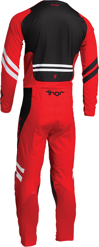 THOR Youth Pulse Cube Pants - Red/White - 24 2903-2070