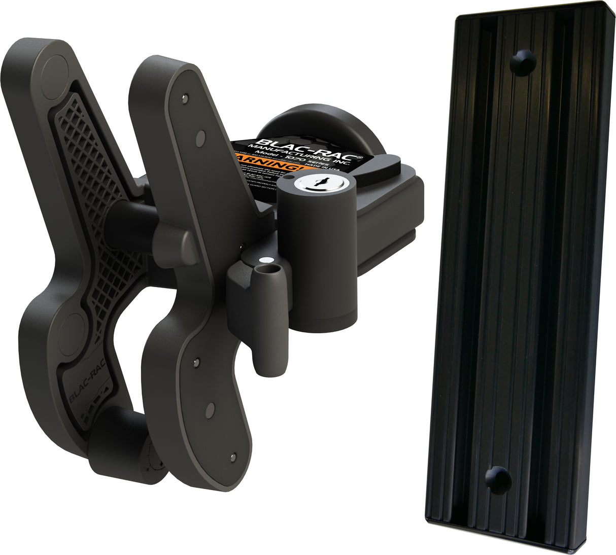 BLAC-RAC Gun Mount W 10" T-Channel/Lock 1070-L