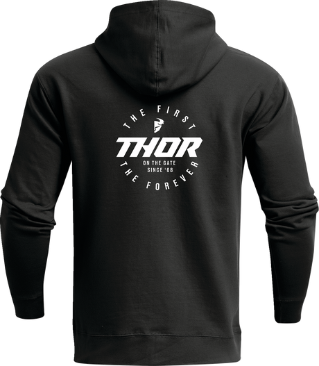 THOR Stadium Zip-Up Hooded Sweatshirt - Black - XL 3050-6319