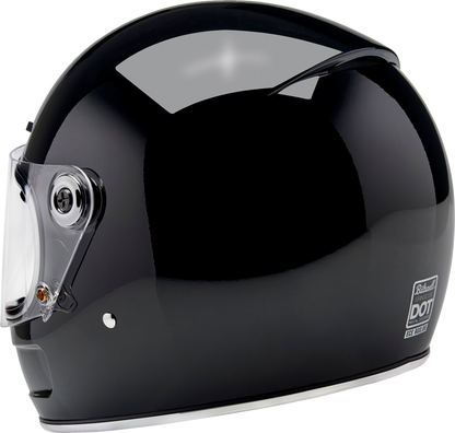 BILTWELL Gringo SV Helmet - Gloss Black - Large 1006-101-504