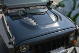DV8 Offroad 07-18 Jeep Wrangler JK Rubicon 10th Anniversary Replica Hood HDMB07-TA