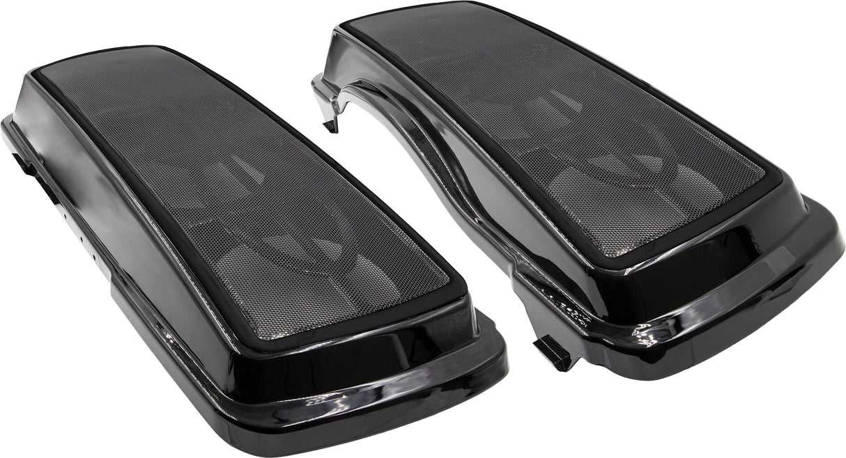 SADDLE TRAMP Triple Speaker Bag Lids Flh/Flt 94-13 5.25 In. BC-HD365-1