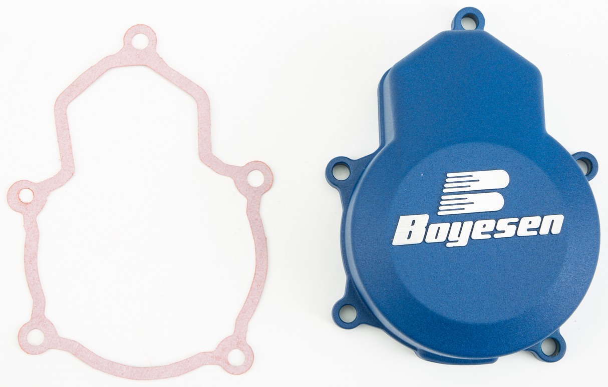 BOYESEN Factory Racing Ignition Cover Husky Blue SC-46AL