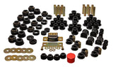 Energy Suspension 87-95 Jeep Wrangler YJ Black Hyper-Flex Master Bushing Set 2.18101G