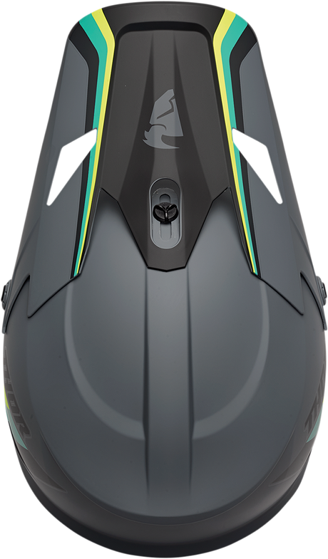 THOR Sector Helmet - Runner - MIPS - Gray/Teal - Small 0110-7303