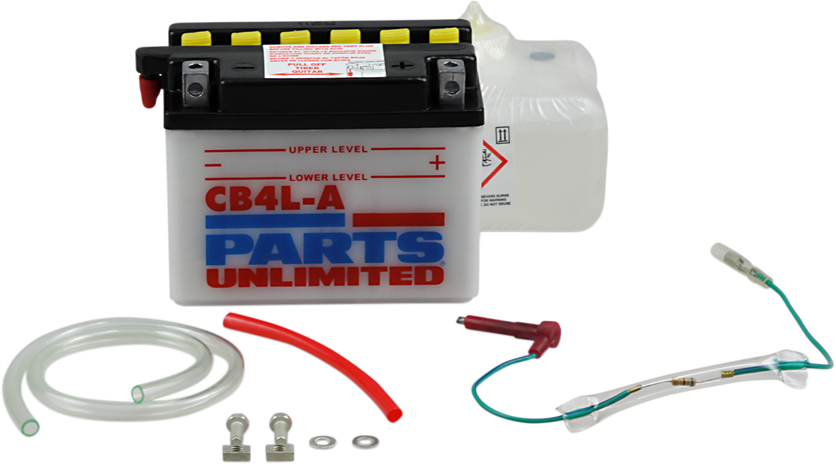 Parts Unlimited Battery - Yb4l-A Cb4l-A-Fp