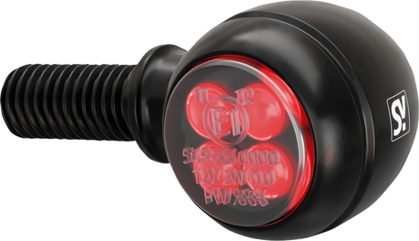HIGHSIDER Run/Turn/Brake Signal - Amber/Red - Black 254-296