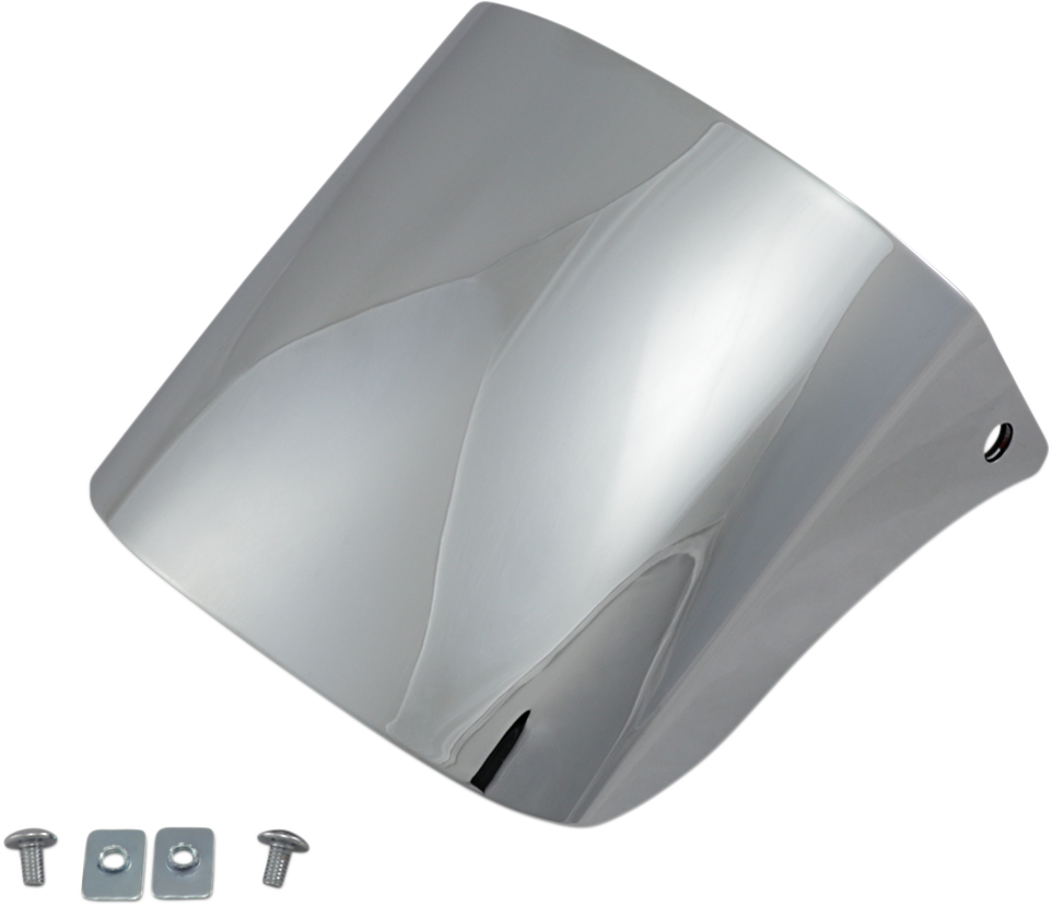 SHOW CHROME Front Fender Extension - Chrome - Medallion 52-601A