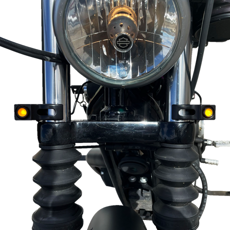 JOKER MACHINE Turn Signal - 39 mm - Amber - Black 05-220-1