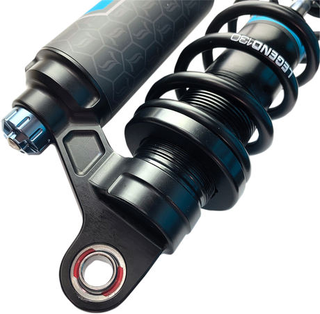 LEGEND SUSPENSION REVO ARC Piggyback Shocks - Standard - Black - 13" - '04+ Sportster 1310-1894
