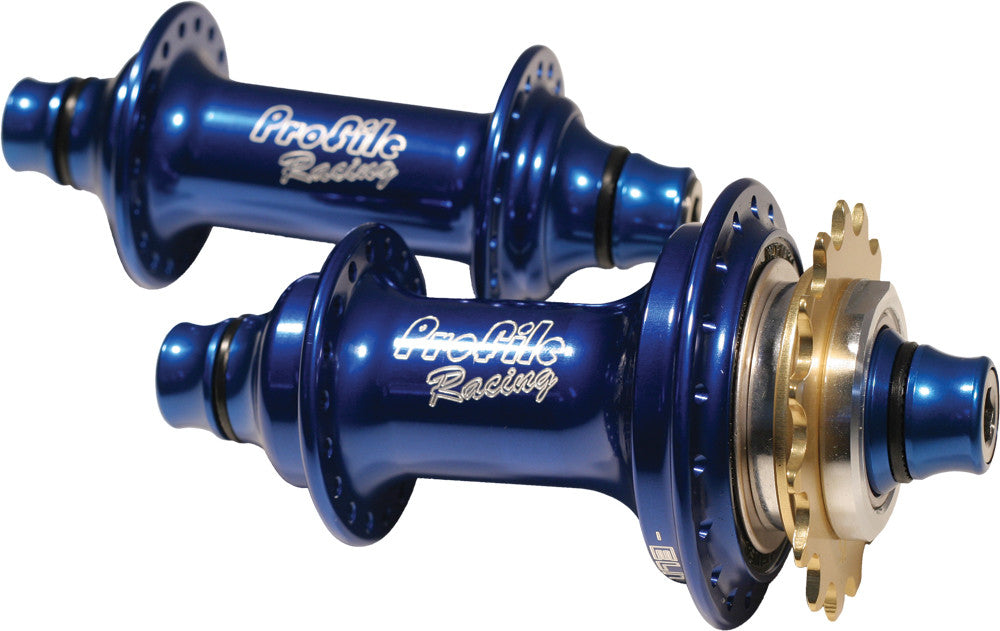 PROFILE Elite Hub Race Set Blue 10mm 36h ELTCHS36BLU
