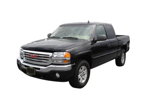 AVS 99-07 GMC Sierra 1500 Aeroskin Low Profile Acrylic Hood Shield - Smoke 322015