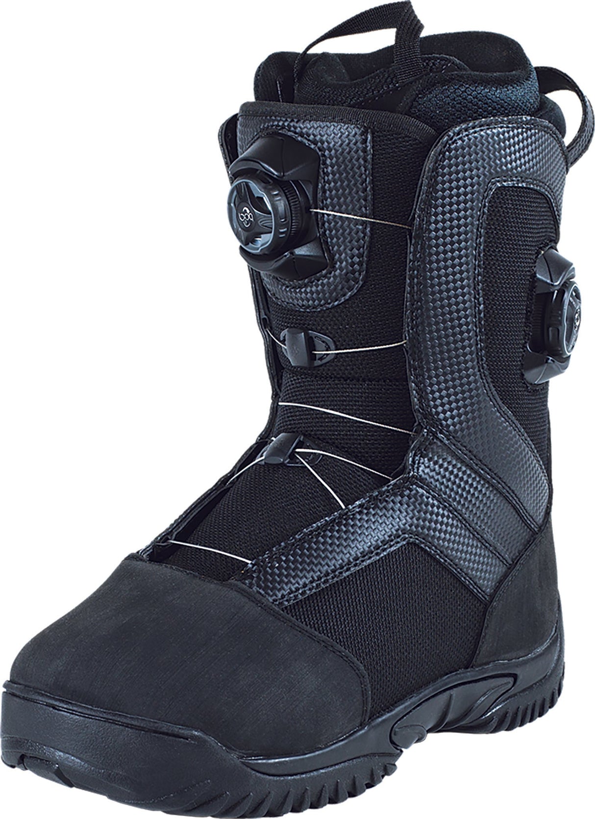 HMK Summit Boa Focus Boots Black Sz 9 HM909SDUALB