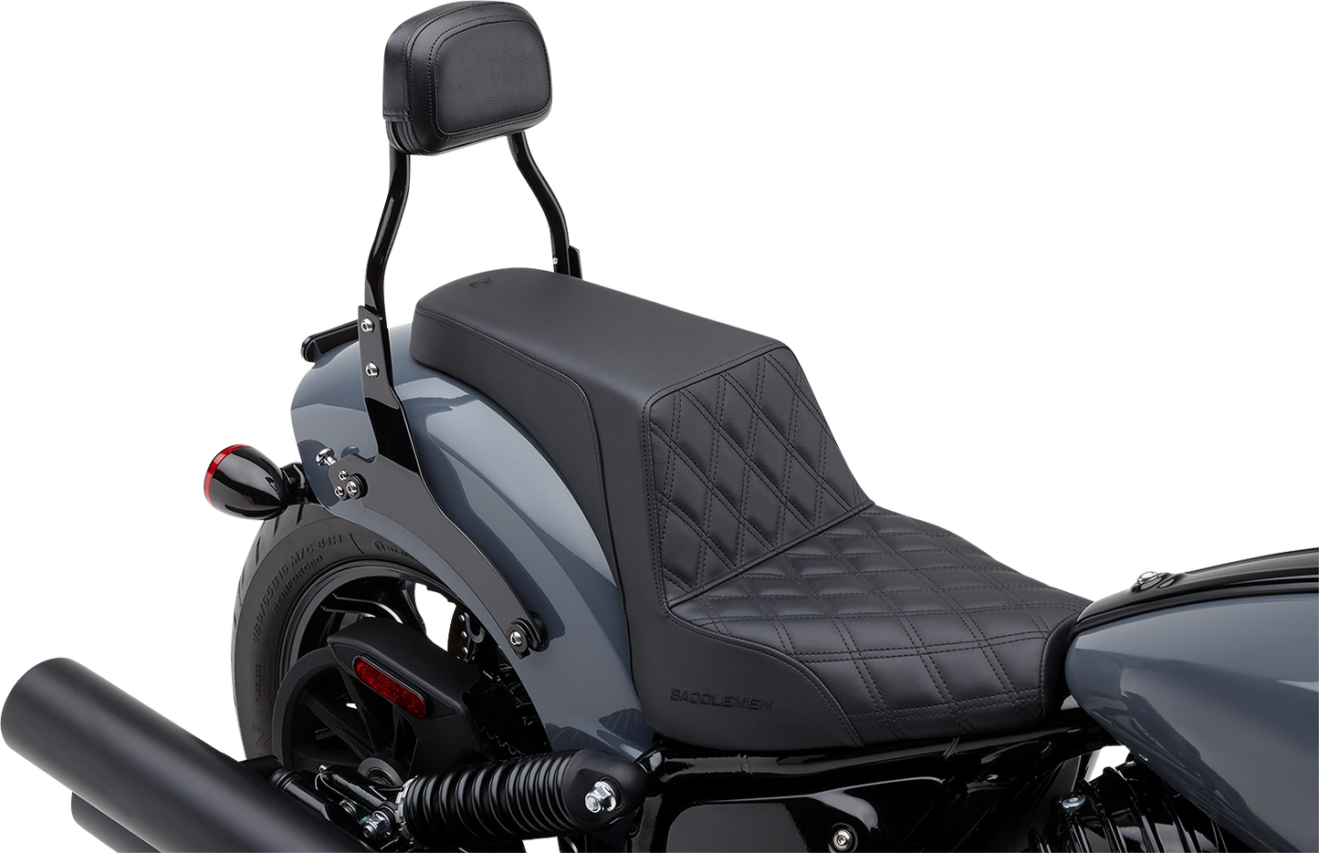 COBRA Detachable Backrest - Mini - Black - Chieftain 502-2012B