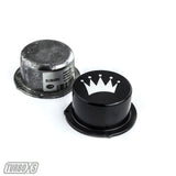 Turbo XS 15-16 Subaru WRX Billet Aluminum Vacuum Pump Cover - Black W15-VPC-BLK