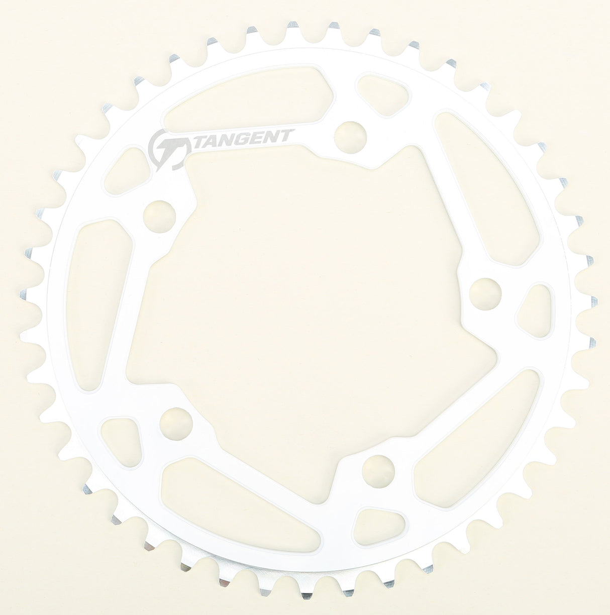 TANGENT 5-Bolt Chain Ring 43 White 2016 27-2543W