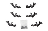 Deezee 15-23 Ford F-150/Super Duty Running Board Hex Side Step Bracket Kit DZ 66327