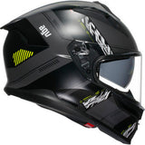 AGV K7 Helmet - Kyber - Matte Gray/Yellow Fluo - XL 0101-17987