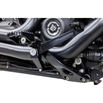 S&S CYCLE brake pedal mid-mount black m8 softail 560-0370