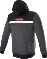 IN STOCK ALPINESTARS Honda Chrome Street Hoodie - Black/Gray/Red - Small 4201323-1908-S