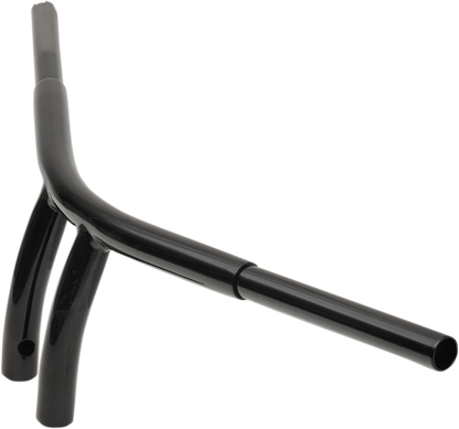 DRAG SPECIALTIES Handlebar - T-Bar - Buffalo - Pullback - 6" - TBW - Black 0601-4281