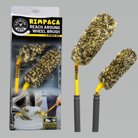 Chemical Guys Rimpaca Reach Around Ultimate Wheel Brush Set - 2 Pcs ACC615