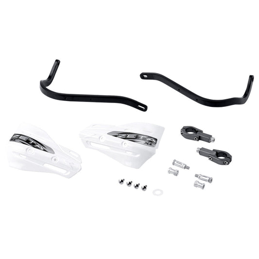 ZETA Armor Handguard Xc Kit For 28.6mm Bar Black/White ZE72-5010