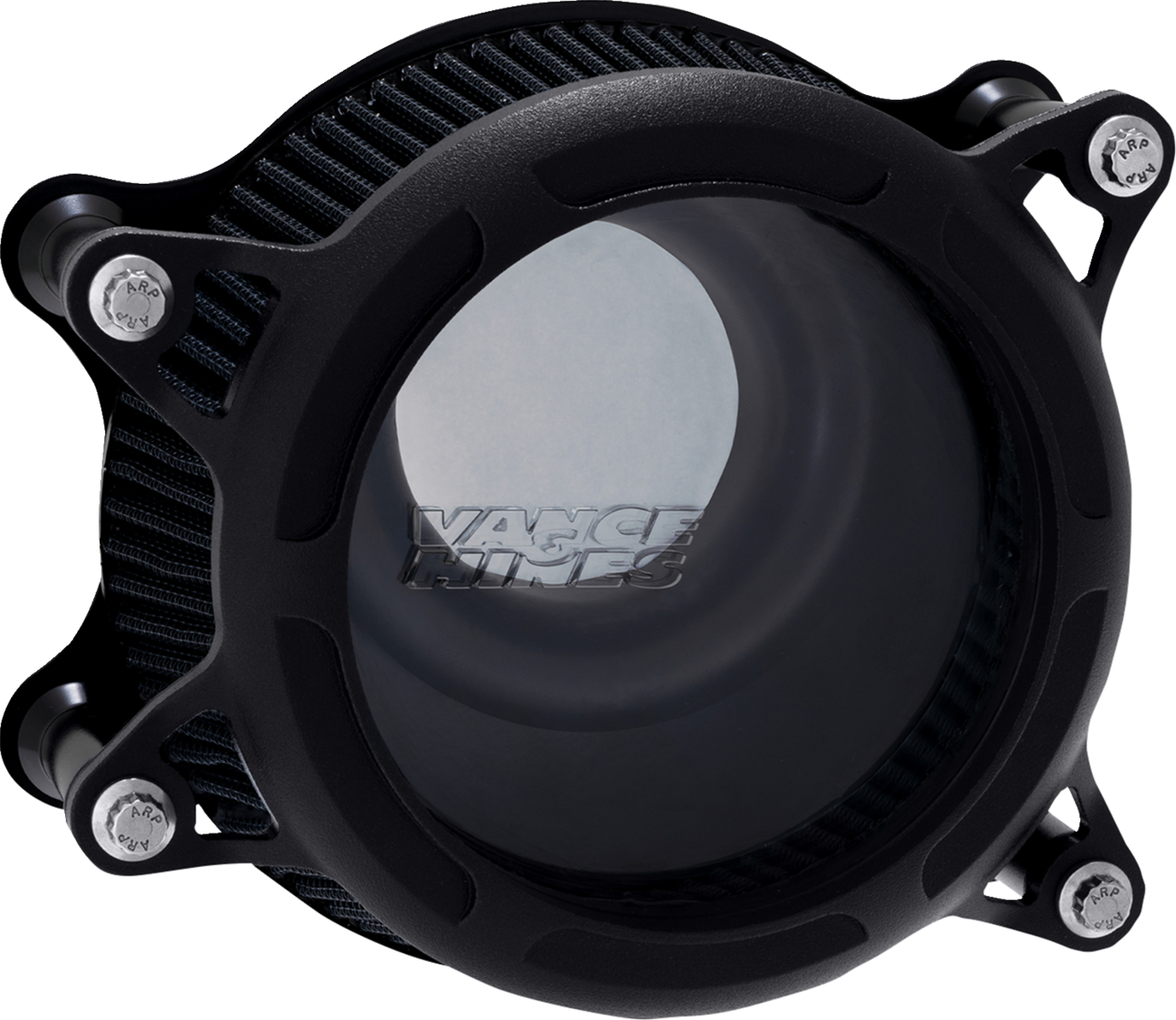 VANCE & HINES VO2 Insight Air Cleaner - M8 - Black Wrinkle Softail / Glide  2017-2024 41077