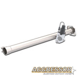 QTP 15-18 Ford F-150 CC/EC Standard Bed 2.5in 304SS Aggressor Cutout Mid Pipe 540015