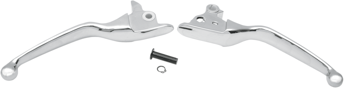 DRAG SPECIALTIES Lever Set - Chrome H07-0585