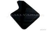 Rally Armor Universal Fit (No Hardware) Blue UR Mud Flap White Logo MF12-UR-BL/WH