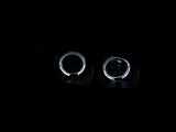 ANZO 2000-2004 Infiniti I30 Projector Headlights w/ Halo Black 121077